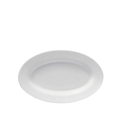 Πιατέλα Οβάλ Οπαλίνα Μ22xΠ14.2cm Λευκή Toledo Bormioli Rocco