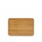 Πλατώ Παρουσίασης Από Ξύλο Bamboo Μ32xΠ24xΥ1.7cm Με Χείλος Bonbistro 709004