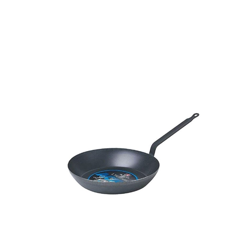 Τηγάνι Αντικολλητικό Ατσάλινο Φ24xΥ4.8cm Με Σιδερένιο Χέρι Με 1-1.5mm Πάχος Blue Steel de Buyer Τηγάνι Αντικολλητικό Ατσάλινο Φ24xΥ4.8cm Με Σιδερένιο Χέρι Με 1-1.5mm Πάχος Blue Steel de Buyer