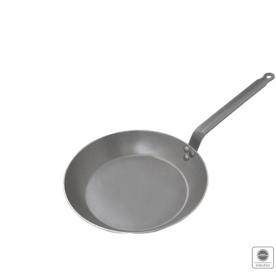 Τηγάνι Επαγωγικό Ατσάλινο Φ32xΥ5cm Carbone Steel De Buyer