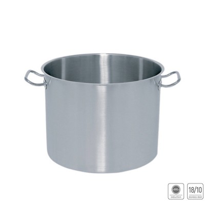 Μαρμίτα Κοντή Ανοξείδωτη 18/10 40lt Φ40xΥ32cm Επαγωγική Mega Μαρμίτα Κοντή Ανοξείδωτη 18/10 40lt Φ40xΥ32cm Επαγωγική Mega