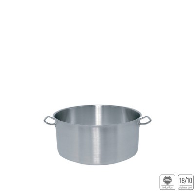 Ημίχυτρα Ανοξείδωτη 18/10 7lt Φ28xΥ12cm Επαγωγική Mega Ημίχυτρα Ανοξείδωτη 18/10 7lt Φ28xΥ12cm Επαγωγική Mega