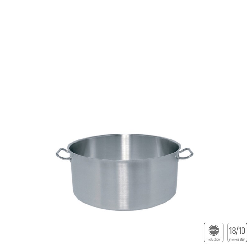 Ημίχυτρα Ανοξείδωτη 18/10 7lt Φ28xΥ12cm Επαγωγική Mega Ημίχυτρα Ανοξείδωτη 18/10 7lt Φ28xΥ12cm Επαγωγική Mega