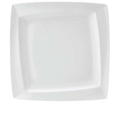 Πιατέλα Τετράγωνη Πορσελάνινη Μ32xΠ32cm Λευκή Organic Vista Alegre Πιατέλα Τετράγωνη Πορσελάνινη Μ32xΠ32cm Λευκή Organic Vista Alegre