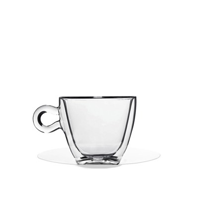 Φλιτζάνι Cappuccino/Τσαγιού Ισοθερμικό Γυάλινο 300ml Με Ανοξείδωτο Πιατάκι Thermic Glass Luigi Bormioli Φλιτζάνι Cappuccino/Τσαγιού Ισοθερμικό Γυάλινο 300ml Με Ανοξείδωτο Πιατάκι Thermic Glass Luigi Bormioli