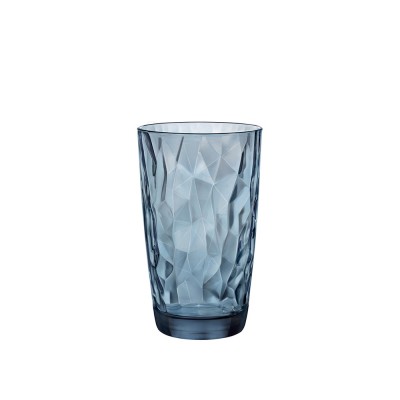 Ποτήρι Χυμού-Cooler 470ml Φ8.6xΥ14.4cm Ocean Blue Diamond Bormioli Rocco Ποτήρι Χυμού-Cooler 470ml Φ8.6xΥ14.4cm Ocean Blue Diamond Bormioli Rocco