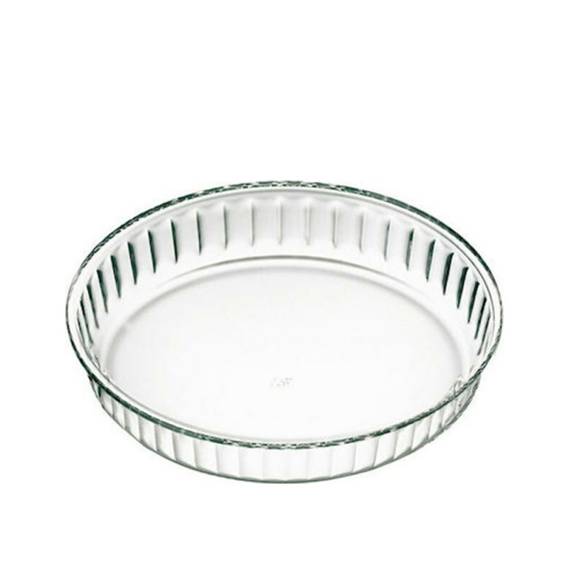 Φόρμα Τάρτας Στρογγυλή Γυάλινη Φ26xΥ5.8cm Simax