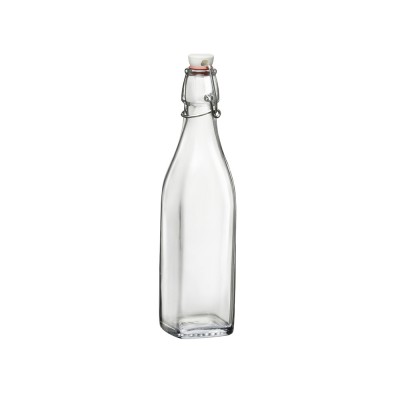 Μπουκάλι Νερού-Λαδιού Γυάλινο 0.5lt Φ7.7xΥ25.3cm Με Λευκό Πώμα Swing Bormioli Rocco Μπουκάλι Νερού-Λαδιού Γυάλινο 0.5lt Φ7.7xΥ25.3cm Με Λευκό Πώμα Swing Bormioli Rocco