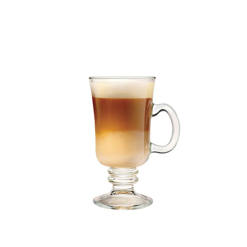 Ποτήρι Irish Coffee Κολωνάτο 240ml Φ7.7xΥ14.6cm Με Χέρι Bill Libbey Ποτήρι Irish Coffee Κολωνάτο 240ml Φ7.7xΥ14.6cm Με Χέρι Bill Libbey