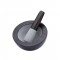 Γουδί Μαρμάρινο Φ20xΥ12cm Μαύρο Με Γουδοχέρι KitchenCraft