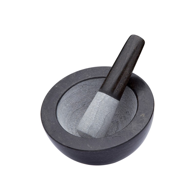 Γουδί Μαρμάρινο Φ20xΥ12cm Μαύρο Με Γουδοχέρι KitchenCraft Γουδί Μαρμάρινο Φ20xΥ12cm Μαύρο Με Γουδοχέρι KitchenCraft
