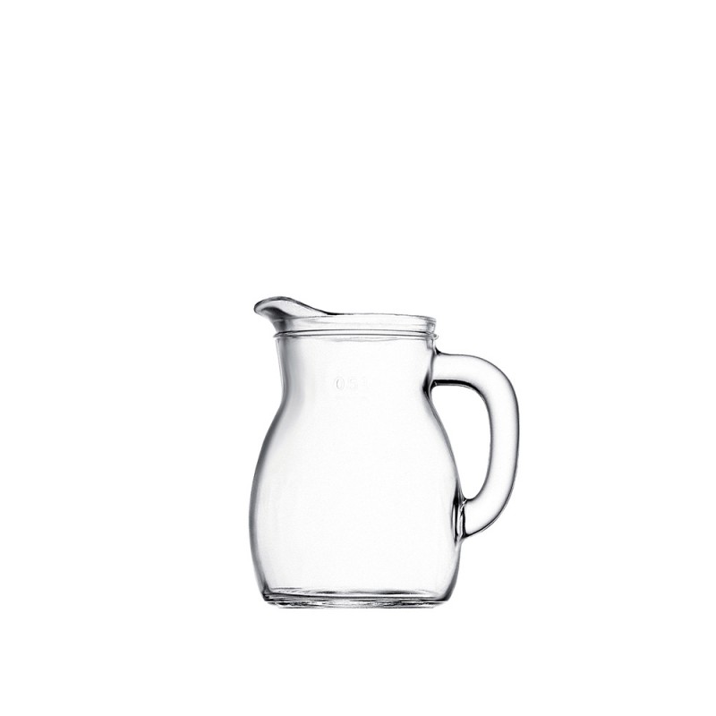 Κανάτα Γυάλινη 0.5lt Φ7.7xΥ14.5cm Bistrot Bormioli Rocco Κανάτα Γυάλινη 0.5lt Φ7.7xΥ14.5cm Bistrot Bormioli Rocco