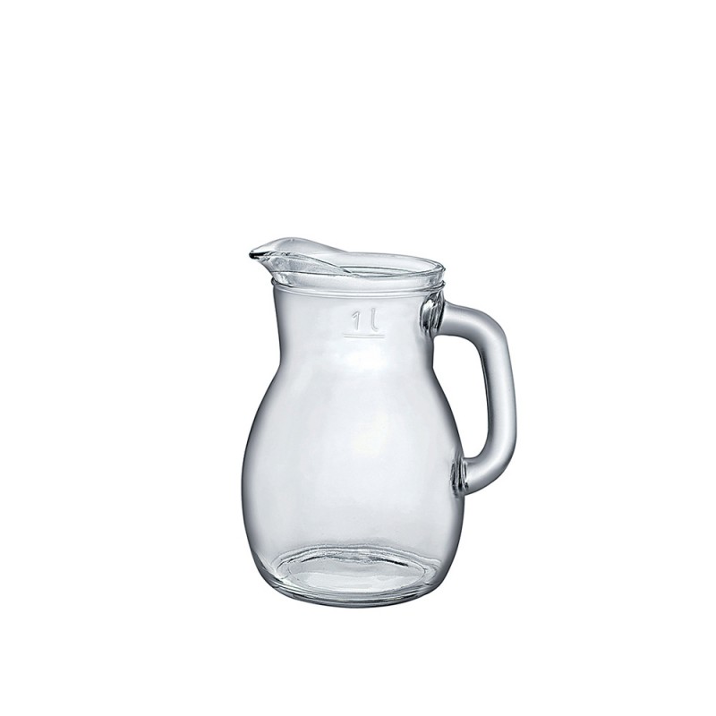 Κανάτα Γυάλινη 1lt Φ9.3xΥ18.6cm Bistrot Bormioli Rocco Κανάτα Γυάλινη 1lt Φ9.3xΥ18.6cm Bistrot Bormioli Rocco