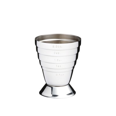 Μεζούρα Ποτών 15-75ml Κυλινδρική Ανοξείδωτη Φ5xΥ7cm Με Εσωτερικές Διαβαθμίσεις KitchenCraft Μεζούρα Ποτών 15-75ml Κυλινδρική Ανοξείδωτη Φ5xΥ7cm Με Εσωτερικές Διαβαθμίσεις KitchenCraft