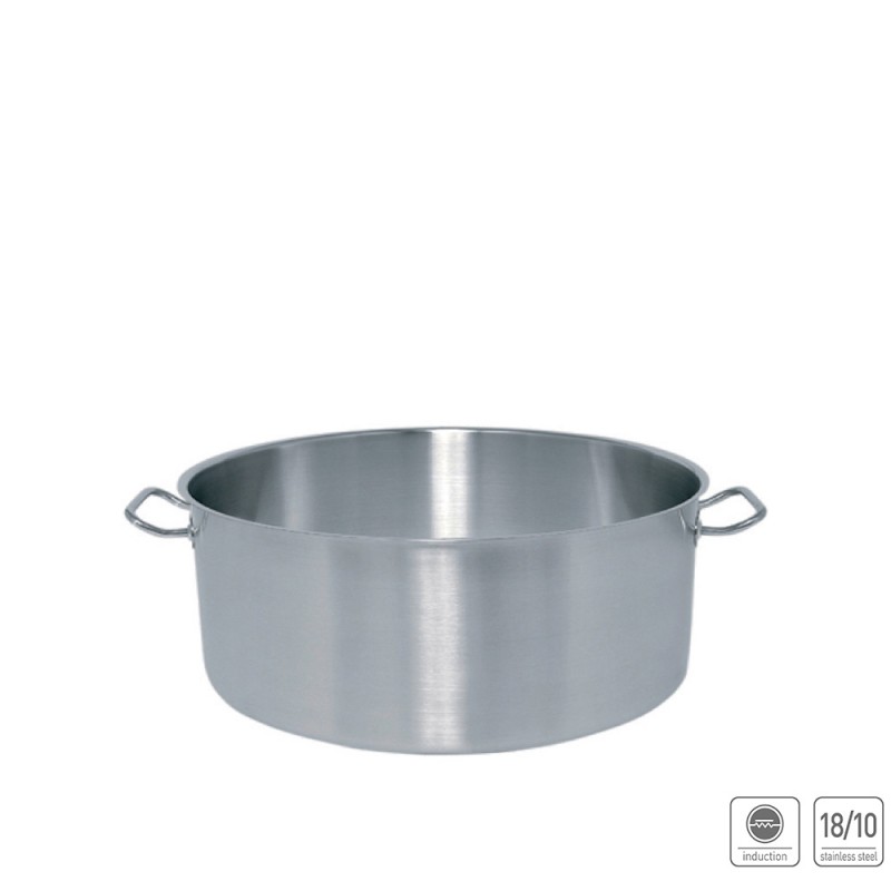 Ημίχυτρα Ανοξείδωτη 18/10 20lt Φ40xΥ16cm Επαγωγική Mega Ημίχυτρα Ανοξείδωτη 18/10 20lt Φ40xΥ16cm Επαγωγική Mega