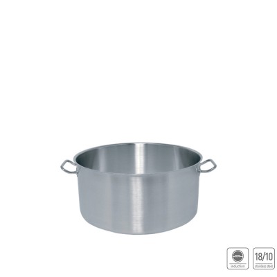 Ημίχυτρα Ανοξείδωτη 18/10 Φ36xΥ14cm Επαγωγική Mega Ημίχυτρα Ανοξείδωτη 18/10 Φ36xΥ14cm Επαγωγική Mega