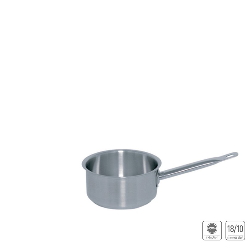 Κατσαρολάκι Ρηχό Ανοξείδωτο 18/10 1.4lt Φ16xΥ7cm Επαγωγικό Mega