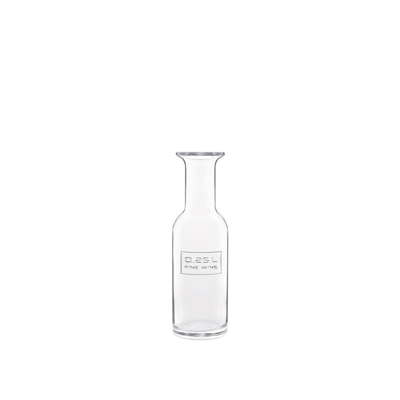 Καράφα Γυάλινη 0.25lt Φ6xΥ19.6cm Optima Luigi Bormioli Καράφα Γυάλινη 0.25lt Φ6xΥ19.6cm Optima Luigi Bormioli