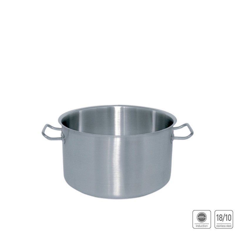 Χύτρα Βαθιά Ανοξείδωτη 18/10 10lt Φ32xΥ18cm Επαγωγική Mega