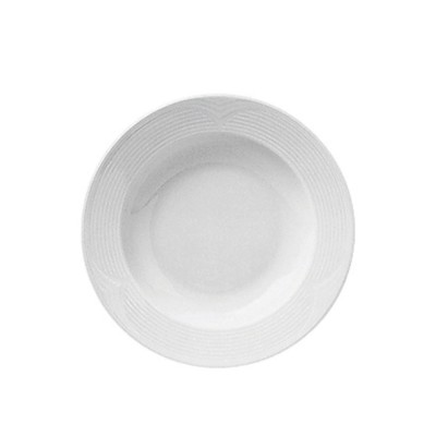Πιάτο Βαθύ Πορσελάνινο Φ23cm Λευκό Saturn Gural Porselen