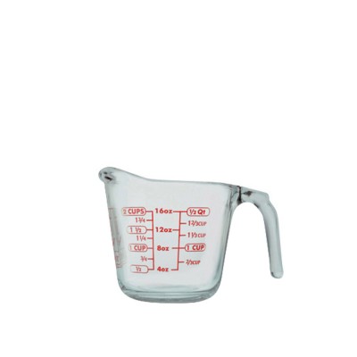 Κανάτα Μεζούρα Πυρίμαχη Γυάλινη 0.5lt 16oz Anchor Κανάτα Μεζούρα Πυρίμαχη Γυάλινη 0.5lt 16oz Anchor