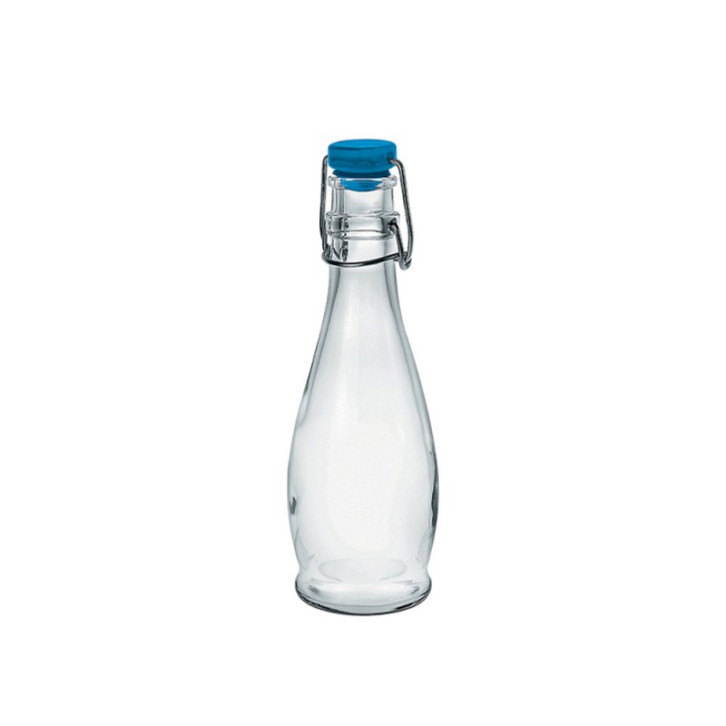 Μπουκάλι Γυάλινο 0.35lt Φ9xΥ20cm Με Μπλε Πώμα Indro Borgonovo Μπουκάλι Γυάλινο 0.35lt Φ9xΥ20cm Με Μπλε Πώμα Indro Borgonovo