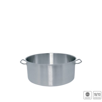 Ημίχυτρα Ανοξείδωτη 18/10 7lt Φ32xΥ13cm Επαγωγική Mega Ημίχυτρα Ανοξείδωτη 18/10 7lt Φ32xΥ13cm Επαγωγική Mega