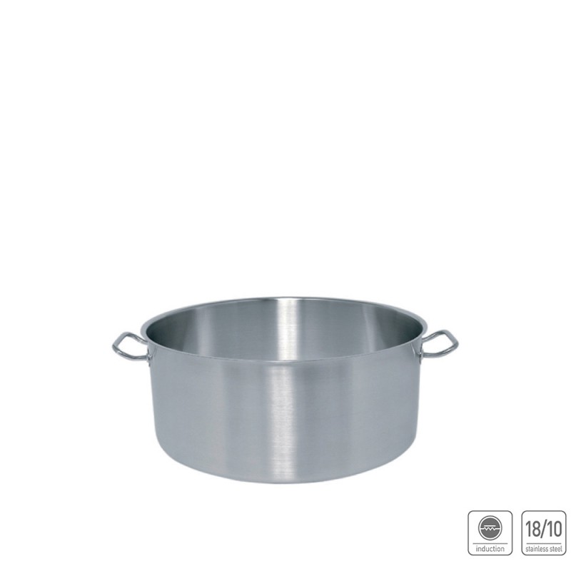 Ημίχυτρα Ανοξείδωτη 18/10 7lt Φ32xΥ13cm Επαγωγική Mega Ημίχυτρα Ανοξείδωτη 18/10 7lt Φ32xΥ13cm Επαγωγική Mega