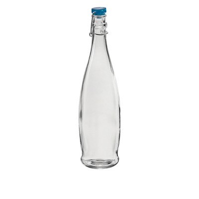Μπουκάλι Γυάλινο 1lt Φ9xΥ32cm Με Μπλε Πώμα Indro Borgonovo Μπουκάλι Γυάλινο 1lt Φ9xΥ32cm Με Μπλε Πώμα Indro Borgonovo