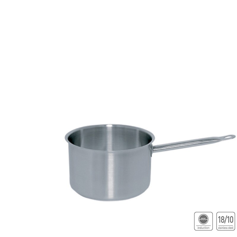 Κατσαρολάκι Βαθύ Ανοξείδωτο 18/10 6.5lt Φ24xΥ15cm Επαγωγικό Mega
