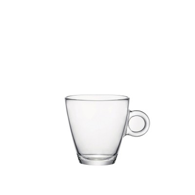 Φλιτζάνι Cappuccino/Τσαγιού Γυάλινο 230ml Easy Bar Bormioli Rocco md.13770 Φλιτζάνι Cappuccino/Τσαγιού Γυάλινο 230ml Easy Bar Bormioli Rocco md.13770