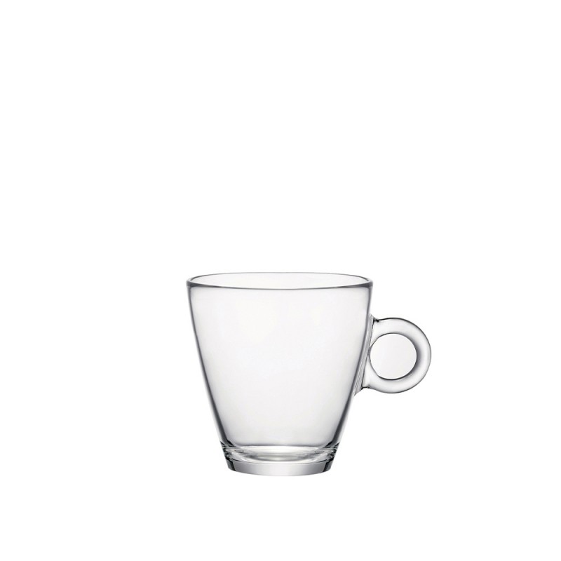 Φλιτζάνι Cappuccino/Τσαγιού Γυάλινο 230ml Easy Bar Bormioli Rocco md.13770 Φλιτζάνι Cappuccino/Τσαγιού Γυάλινο 230ml Easy Bar Bormioli Rocco md.13770