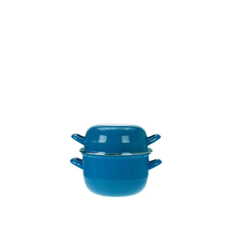 Κατσαρόλα Για Μύδια Εμαγιέ 2.8lt Φ18xΥ12cm Μπλε Cosy & Trendy Κατσαρόλα Για Μύδια Εμαγιέ 2.8lt Φ18xΥ12cm Μπλε Cosy & Trendy