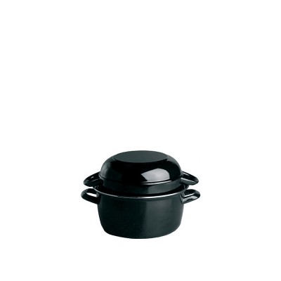 Κατσαρόλα Για Μύδια Εμαγιέ Φ18xΥ12cm Μαύρη Για 1kg Μύδια APS Κατσαρόλα Για Μύδια Εμαγιέ Φ18xΥ12cm Μαύρη Για 1kg Μύδια APS