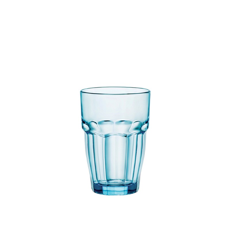 Ποτήρι Νερού 370ml Φ8.3xΥ12cm Μπλε Rock Bar Color Bormioli Rocco Ποτήρι Νερού 370ml Φ8.3xΥ12cm Μπλε Rock Bar Color Bormioli Rocco