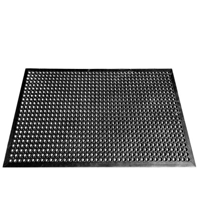 Ταπέτο Δαπέδου Καουτσούκ Μ90xΠ150cm Μαύρο