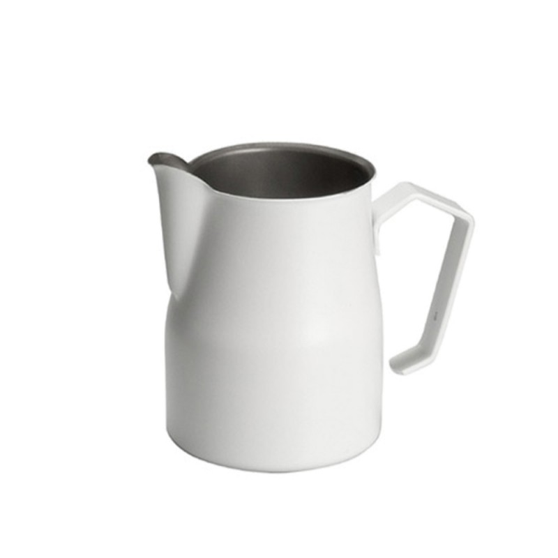 Γαλατιέρα Barista Ανοξείδωτη 500ml Άσπρη Motta No 901