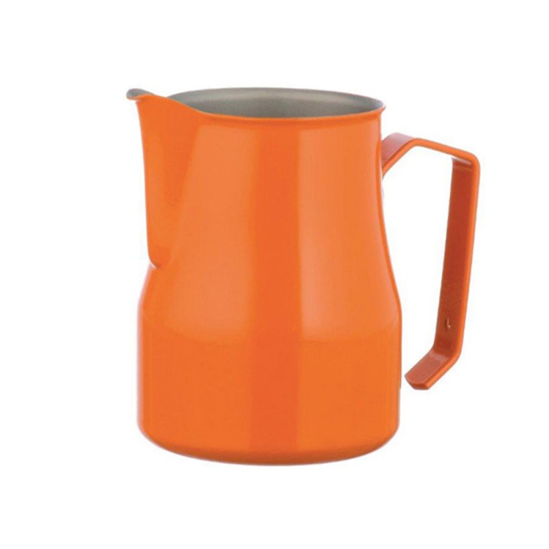 Γαλατιέρα Barista Ανοξείδωτη 750ml Πορτοκαλί Motta No 901