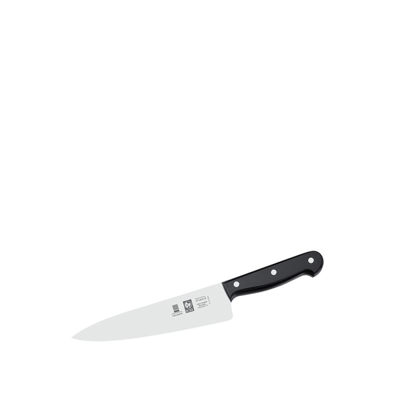 Μαχαίρι Chef Ίσιο Ανοξείδωτη Λάμα Μ18cm Με Μαύρη Λαβή Βακελίτη Technik Icel Μαχαίρι Chef Ίσιο Ανοξείδωτη Λάμα Μ18cm Με Μαύρη Λαβή Βακελίτη Technik Icel