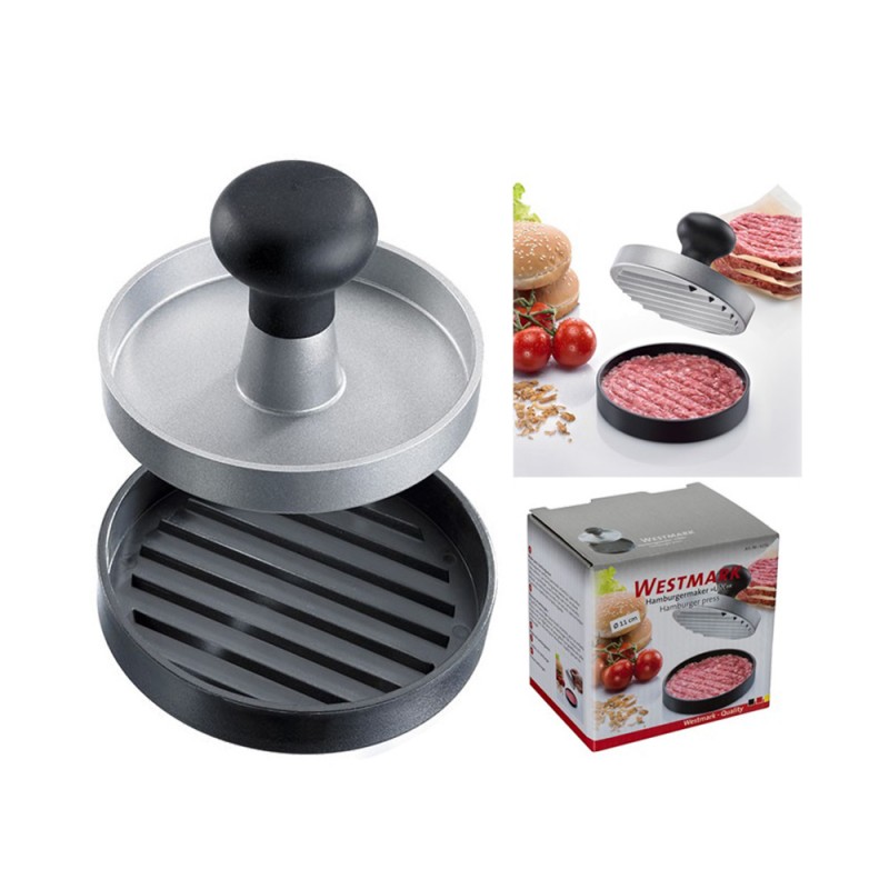 Πρέσα Για Μπιφτέκια-Hamburger Ανοξείδωτη Φ11cm Uno Westmark Νο 6231 Πρέσα Για Μπιφτέκια-Hamburger Ανοξείδωτη Φ11cm Uno Westmark Νο 6231