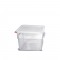 Δοχείο Τροφίμων Μεζούρα PC 12lt Μ28.5xΠ28.5xΥ21cm Με Καπάκι Araven
