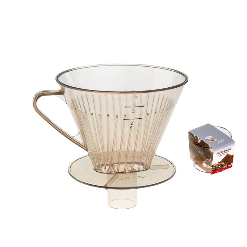 Dripper Καφέ Πλαστικό Φ13.4xΥ13.5xΜ16cm Westmark Νο 2445 Dripper Καφέ Πλαστικό Φ13.4xΥ13.5xΜ16cm Westmark Νο 2445
