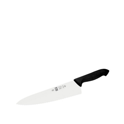 Μαχαίρι Chef Οδοντωτό Ανοξείδωτη Λάμα Μ25cm Με Μαύρη Λαβή Icel Μαχαίρι Chef Οδοντωτό Ανοξείδωτη Λάμα Μ25cm Με Μαύρη Λαβή Icel