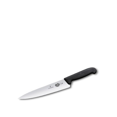 Μαχαίρι Chef Οδοντωτό Ανοξείδωτη Λάμα Μ22cm Με Μαύρη Λαβή Victorinox Μαχαίρι Chef Οδοντωτό Ανοξείδωτη Λάμα Μ22cm Με Μαύρη Λαβή Victorinox