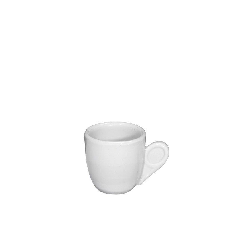 Φλιτζάνι Espresso/Ελληνικού Πορσελάνινο 65ml Λευκό Σοφία md.566