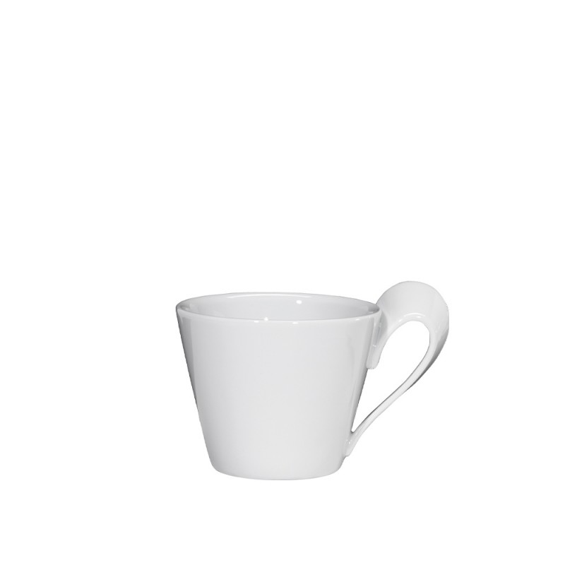 Φλιτζάνι Espresso/Ελληνικού Πορσελάνινο 90ml Λευκό Alca md.150