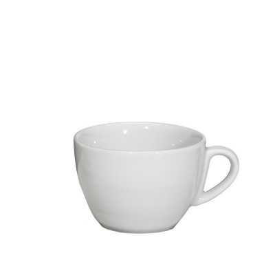 Φλιτζάνι Cappuccino/Τσαγιού Πορσελάνινο 180ml Λευκό Alba md.584 Φλιτζάνι Cappuccino/Τσαγιού Πορσελάνινο 180ml Λευκό Alba md.584