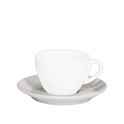 Πιάτο Cappuccino/Τσαγιού Στρογγυλό Πορσελάνινο Λευκό Alba md.584 Πιάτο Cappuccino/Τσαγιού Στρογγυλό Πορσελάνινο Λευκό Alba md.584