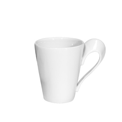Κούπα Πορσελάνινη 340ml Λευκή Alca md.350