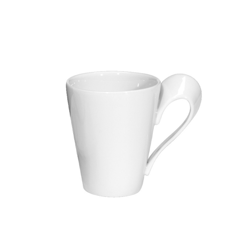 Κούπα Πορσελάνινη 340ml Λευκή Alca md.350